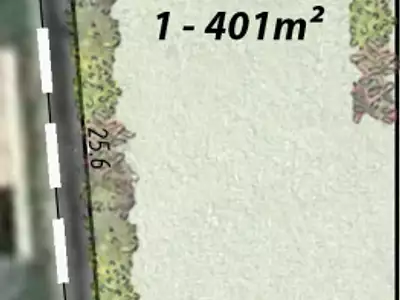 Terrain, 401 m²
