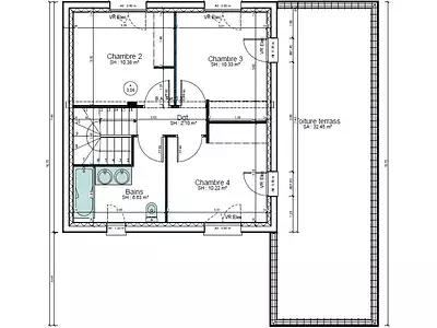 Maison, 95 m²