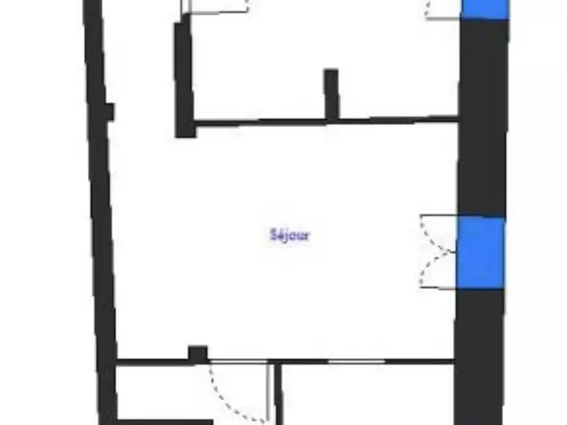 Appartement, 46,47 m²