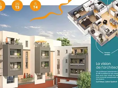 Appartement, 65 m²