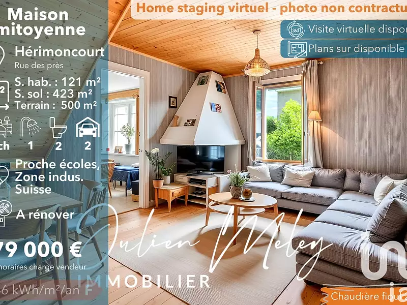 Maison, 121 m²