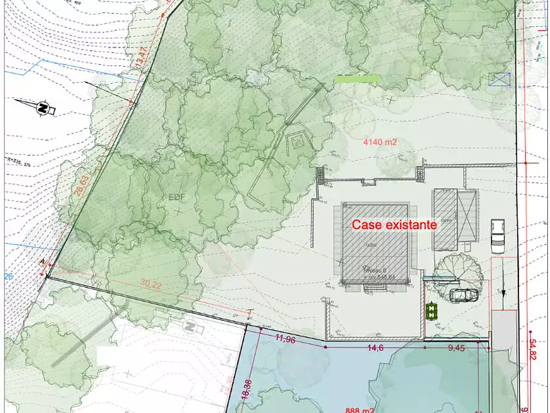 Terrain, 4 063 m²