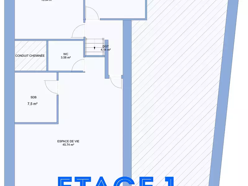 Appartement, 85 m²