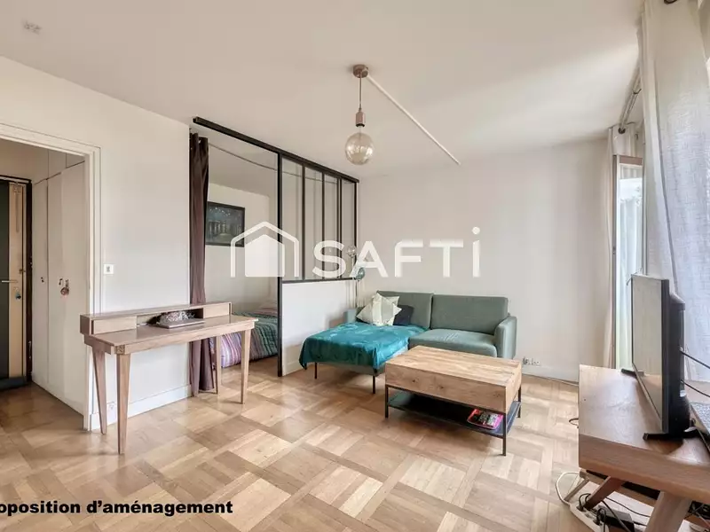 Appartement, 35 m²