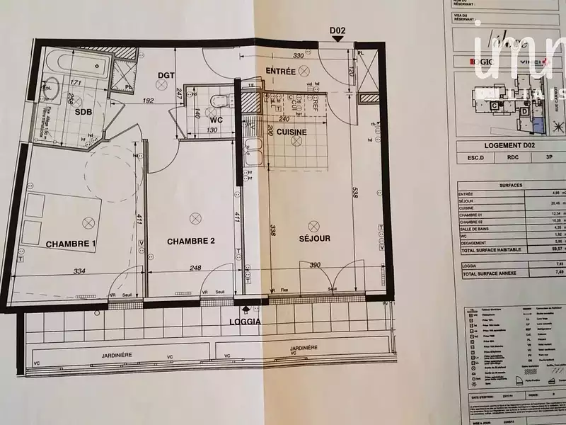 Appartement, 67,06 m²