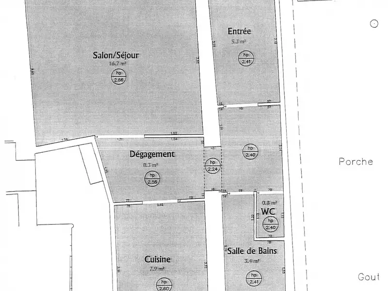 Appartement, 43 m²