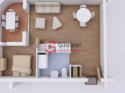 Appartement, 38,65 m²