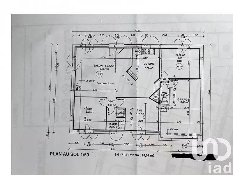 Maison, 71 m²