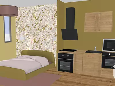 Appartement, 13 m²