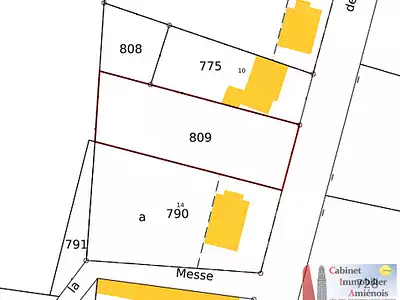 Terrain, 730 m²