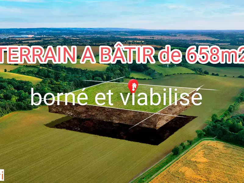 Terrain, 658 m²