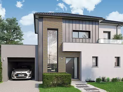 Maison neuve, 107 m²