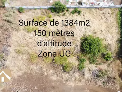 Terrain, 1 384 m²