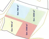 Terrain, 1 050 m²