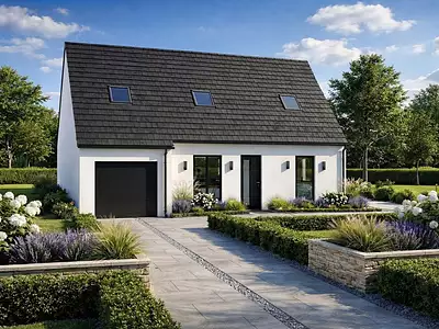 Maison neuve, 73 m²