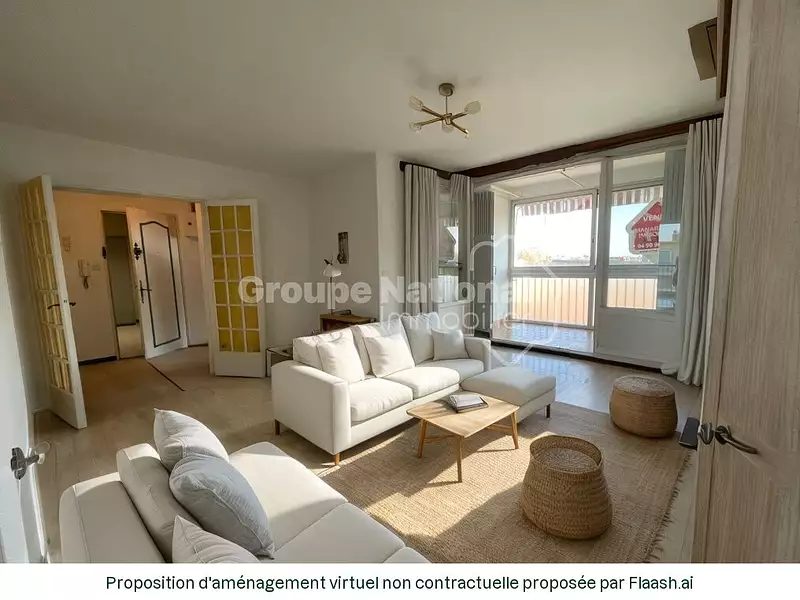 Appartement, 63,36 m²
