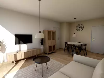 Appartement, 54,84 m²