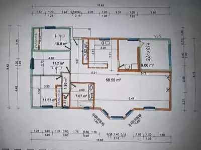 Maison, 128 m²