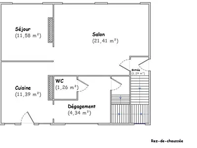 Maison, 105 m²