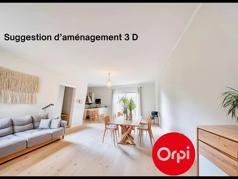 Appartement, 61 m²