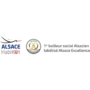 Logo de l'agence Alsace Habitat