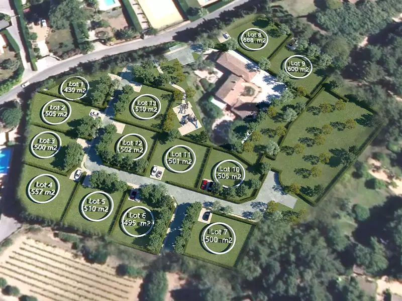 Terrain, 430 m²