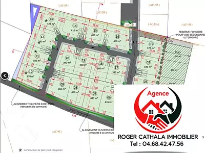 Terrain, 720 m²