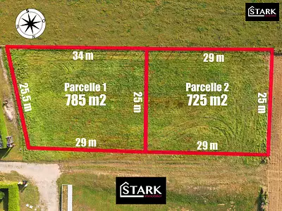 Terrain, 785 m²