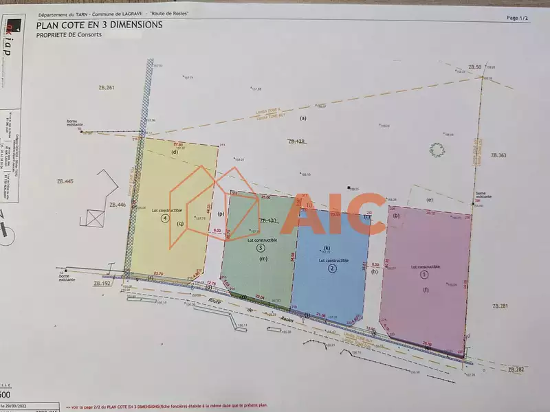 Terrain, 1 405 m²