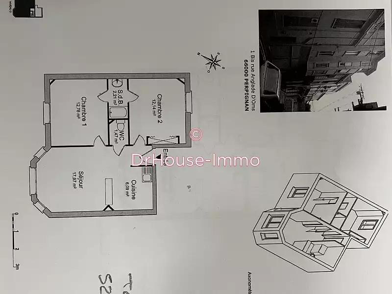 Immeuble, 300 m²