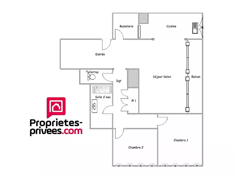 Appartement, 81 m²