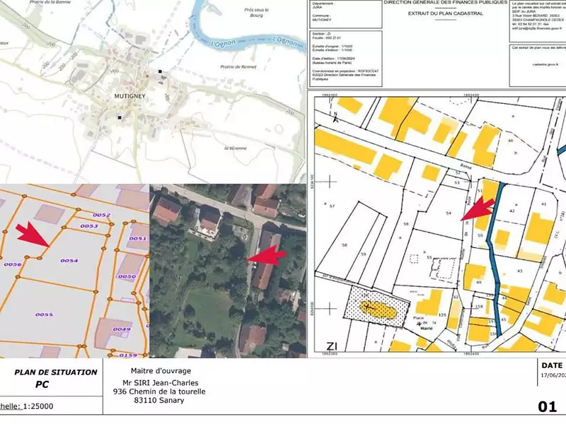 Terrain, 1 070 m²