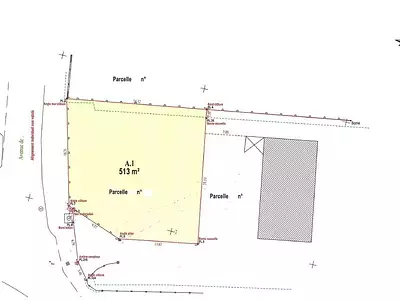 Terrain, 513 m²